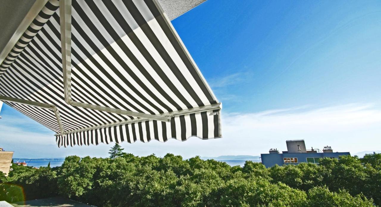 Apartment Rino****, 58M², 170M From The Beach Rijeka Dış mekan fotoğraf